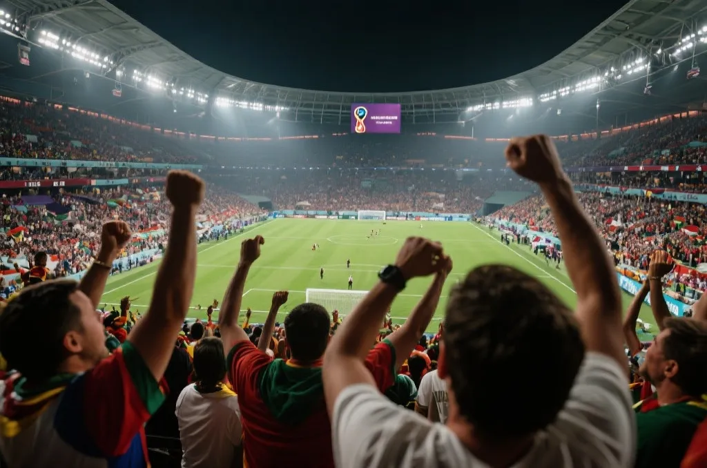 世界杯淘汰赛阶段强强对话与球迷观赛氛围